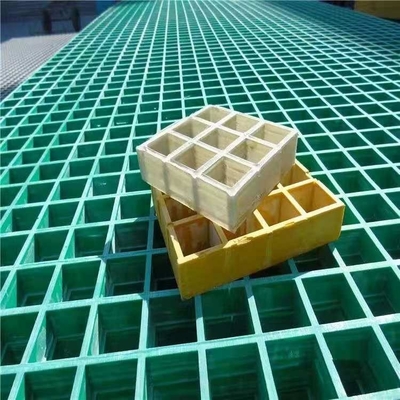 High Bearing FRP Molded Grating Flooring grill For Automobile Beauty Shop