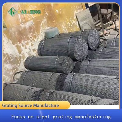 Twisted Square Iron Wire Products 4mm For Steel Grid Plate Processing