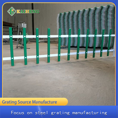Zinc Alloy Bending Community Park Lawn Garden Edging Fence U Shaped