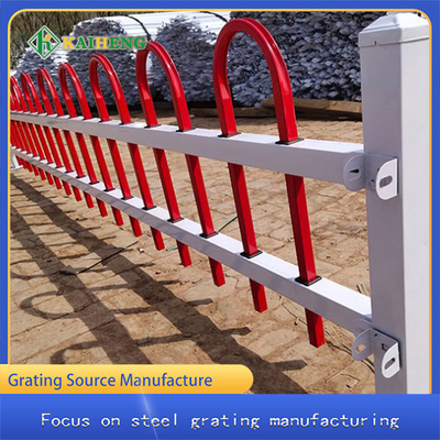 Zinc Alloy Bending Community Park Lawn Garden Edging Fence U Shaped