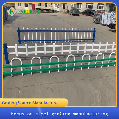 Zinc Alloy Bending Community Park Lawn Garden Edging Fence U Shaped