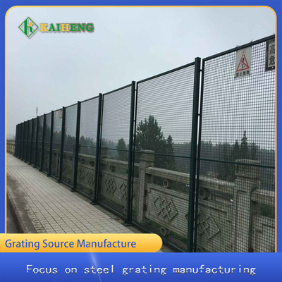 Plastic Immersion Anti Throwing Heavy Duty Wire Mesh 50x50