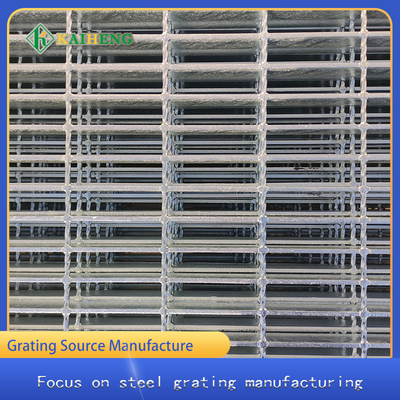 Industrial HDP Open Steel Grating Plate For Logistics Sorting Steel Structure