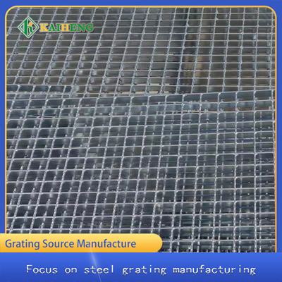 Hot Dip Galvanised Iron Steel Metal Grating For Polysilicon Steel Structure Plant