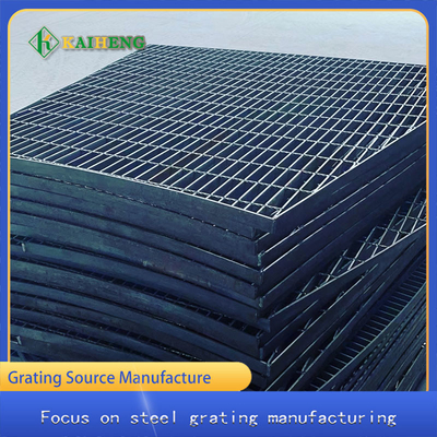 Hot Dip Galvanised Iron Steel Metal Grating For Polysilicon Steel Structure Plant