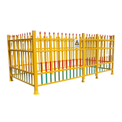 Insulated Welded Mesh Fencing FRP Guardrail For Power Box Transformer