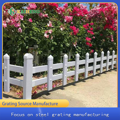 Small PVC Lawn Welded Mesh Fencing Lawn Border Fence Guardrail