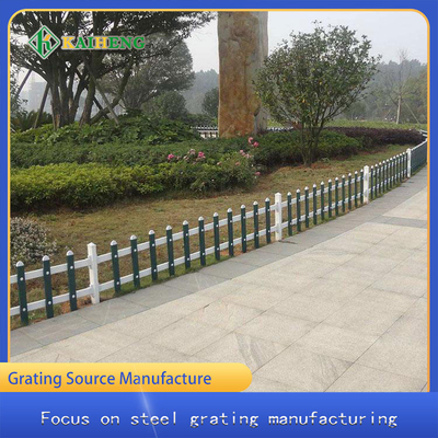 Small PVC Lawn Welded Mesh Fencing Lawn Border Fence Guardrail