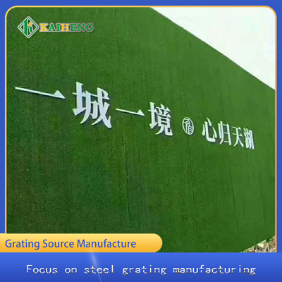 OEM Environmental Fake Green Grass Fence For Privacy Protection