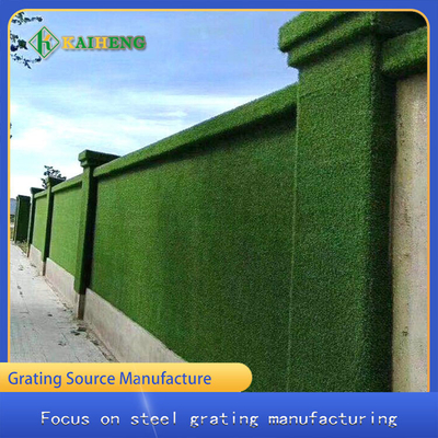 OEM Environmental Fake Green Grass Fence For Privacy Protection