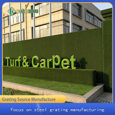 OEM Environmental Fake Green Grass Fence For Privacy Protection