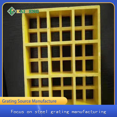 Glass Fiber Reinforced Plastic Grating Plate For Municipal Gardens
