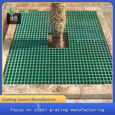 Glass Fiber Reinforced Plastic Grating Plate For Municipal Gardens
