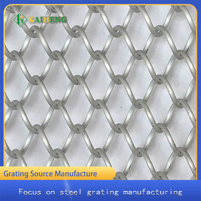 Metal Sunshade Decorative Wire Mesh Partition Aluminum Door Curtain