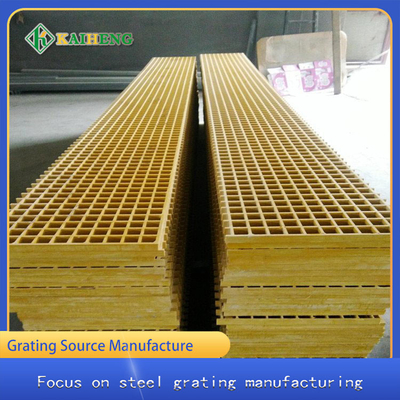 FRP Plastic Walkway Grating Panels For Light Ceiling