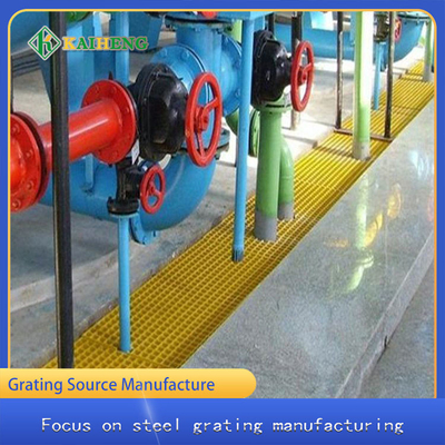 FRP Plastic Walkway Grating Panels For Light Ceiling